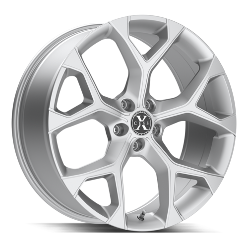 XCess 5 Flake Size 20 Inch Silver Machined