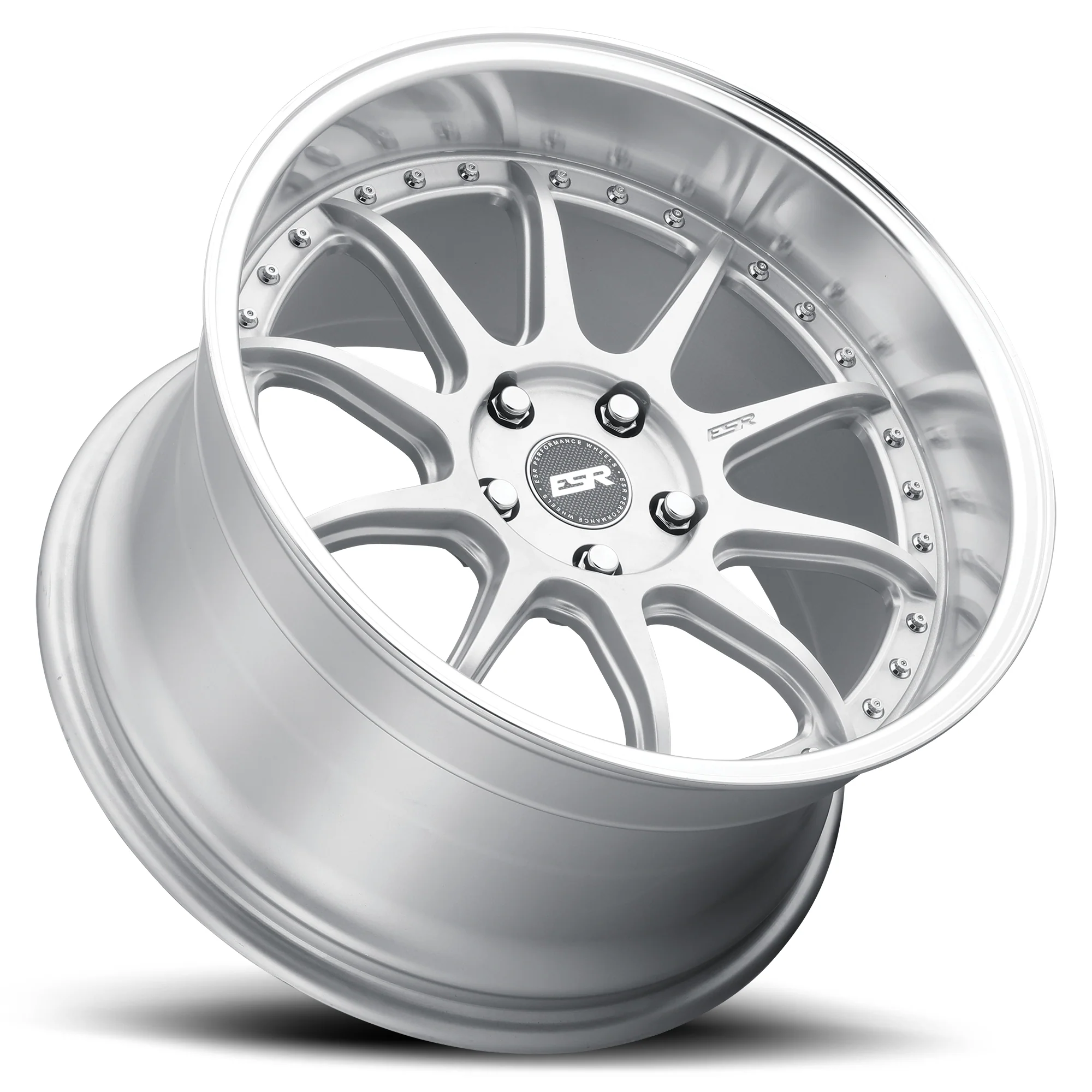 ESR CS12 Wheel Rim Size 18 Inch Hyper Silver - Image 3