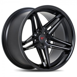 FERRADA CM1 Wheels Rim Size 20 Inch Matte Black with Gloss Black Lip for Honda Civic Type R (2017-2026) Wheel & Tire Package