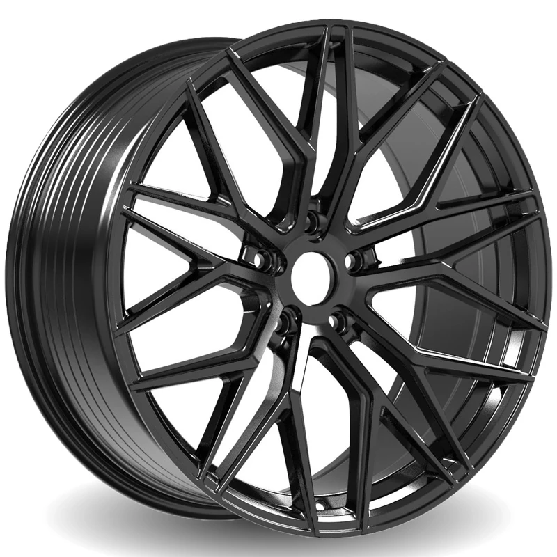 ALFINA AF303 Wheel Rim Size 22x9 Gloss Black (A Single Piece)