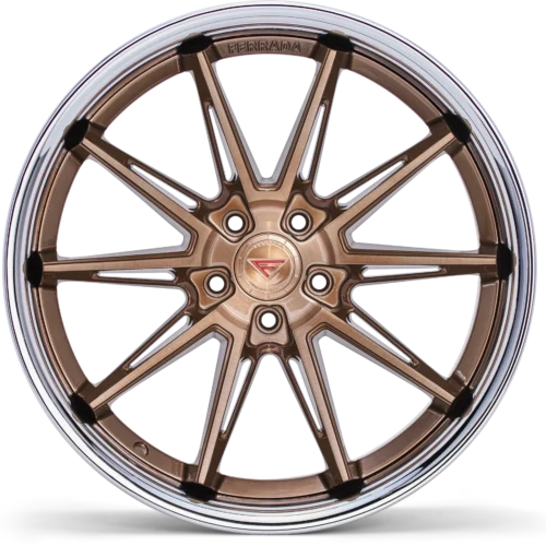 FERRADA CM2 Wheels Rim 20 Inch Brushed Cobre with Chrome Lip