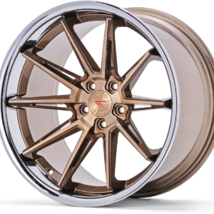 FERRADA CM2 Wheels Rim 20 Inch Brushed Cobre with Chrome Lip