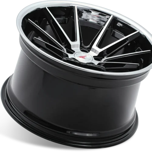FERRADA CM2 Wheels Size 19 Machine Silver with Chrome Lip