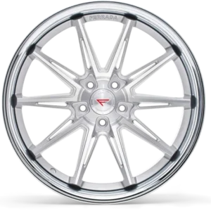 FERRADA CM2 Wheels Size 20 Machine Silver w/ Chrome Lip (for Honda CR-V 2017-2026)