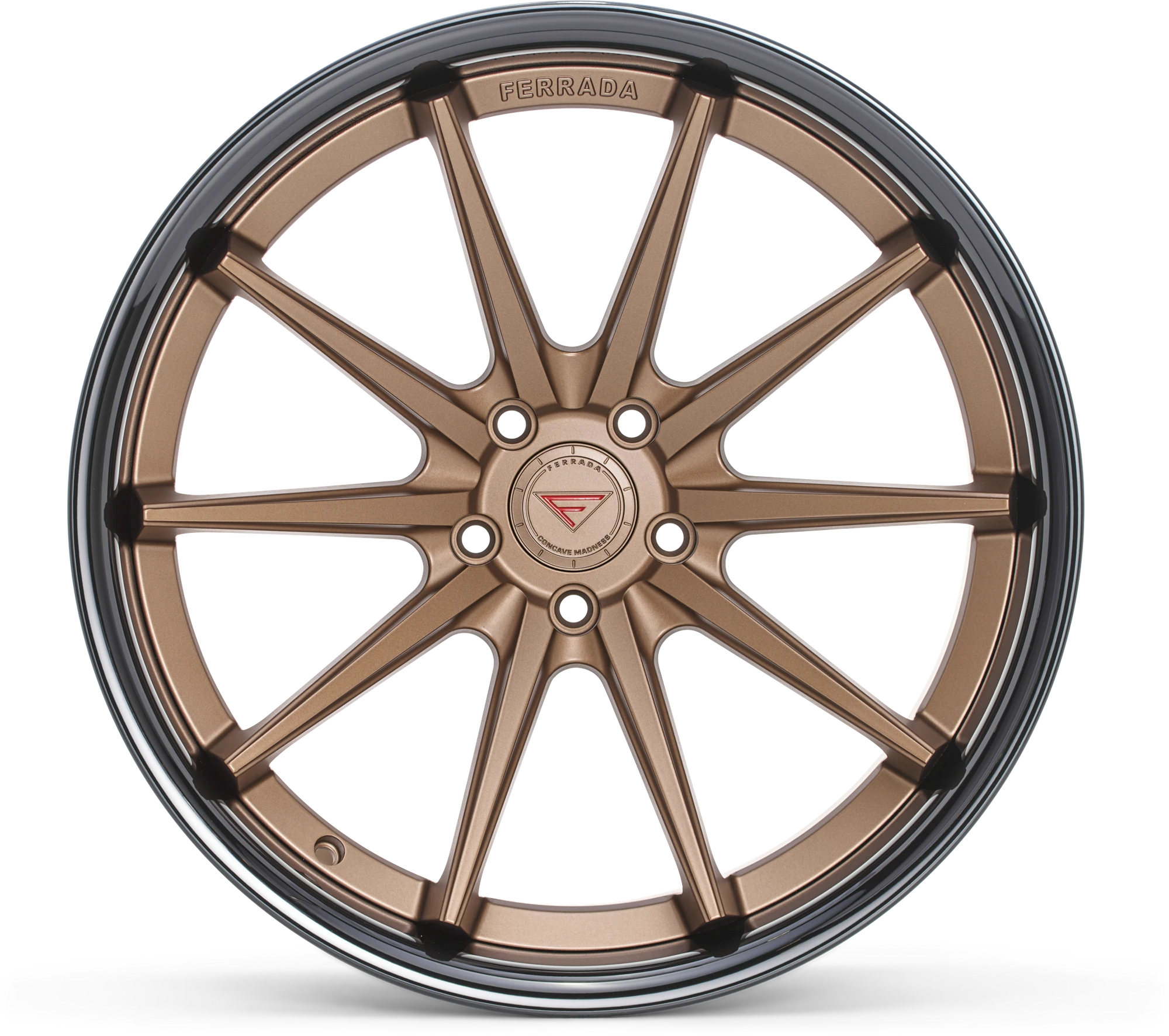 FERRADA FR4 Wheels Rims Size 20 Matte Bronze with Gloss Black Lip for Honda CR-V 2018-2026 - with Air Suspension - Image 2