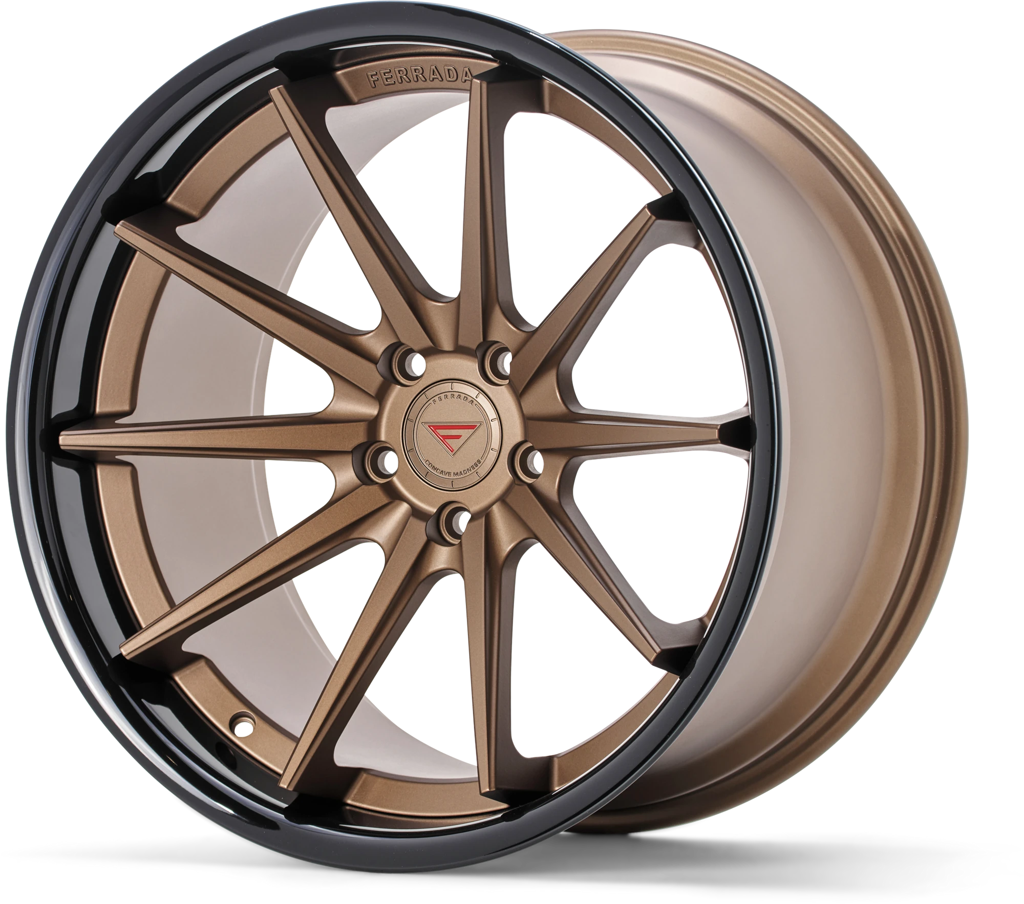 FERRADA FR4 Wheels Rims Size 20 Matte Bronze with Gloss Black Lip for Honda CR-V 2018-2026 - with Air Suspension - Image 3