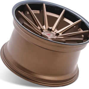 FERRADA FR4 Wheels Rims Size 19 Matte Bronze with Gloss Black Lip