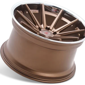 FERRADA FR4 Wheels Rims Size 19 Matte Bronze with Chrome Lip