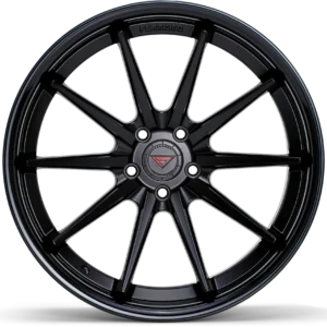 FERRADA FR4 Wheels Size 19 Matte Black with Gloss Black Lip