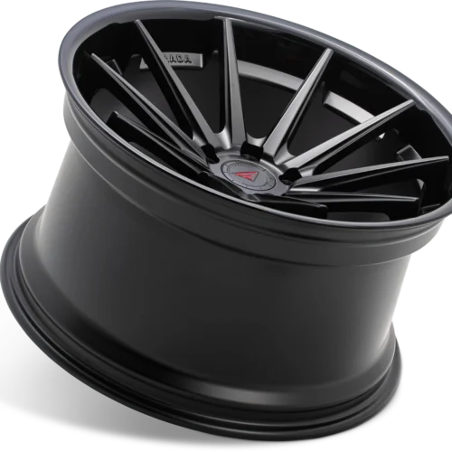 FERRADA FR4 Wheels Size 19 Matte Black with Gloss Black Lip