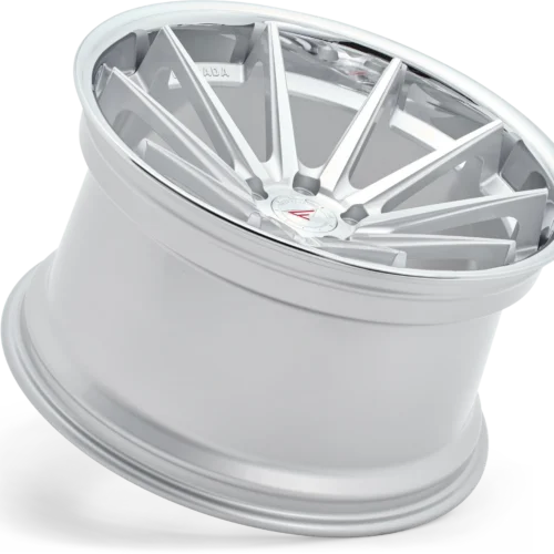 FERRADA FR4 Wheels Rims Size 22 Machine Silver with Chrome Lip