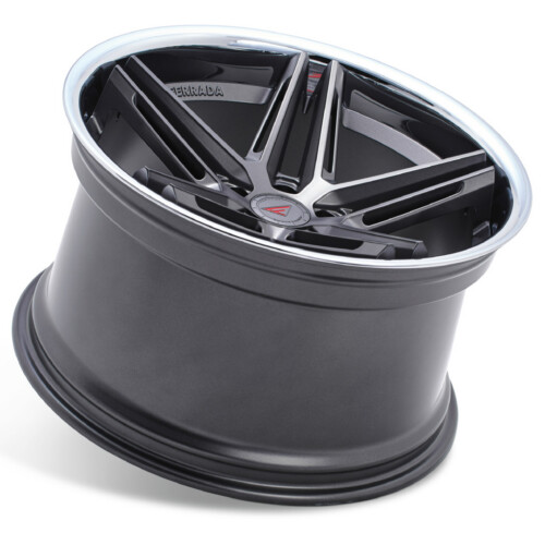 FERRADA CM1 Wheel Rim Size 19 Matte Graphite with Chrome Lip
