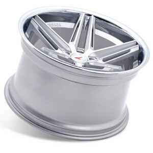 FERRADA CM1 Wheel Size 19 Machine Silver with Chrome Lip