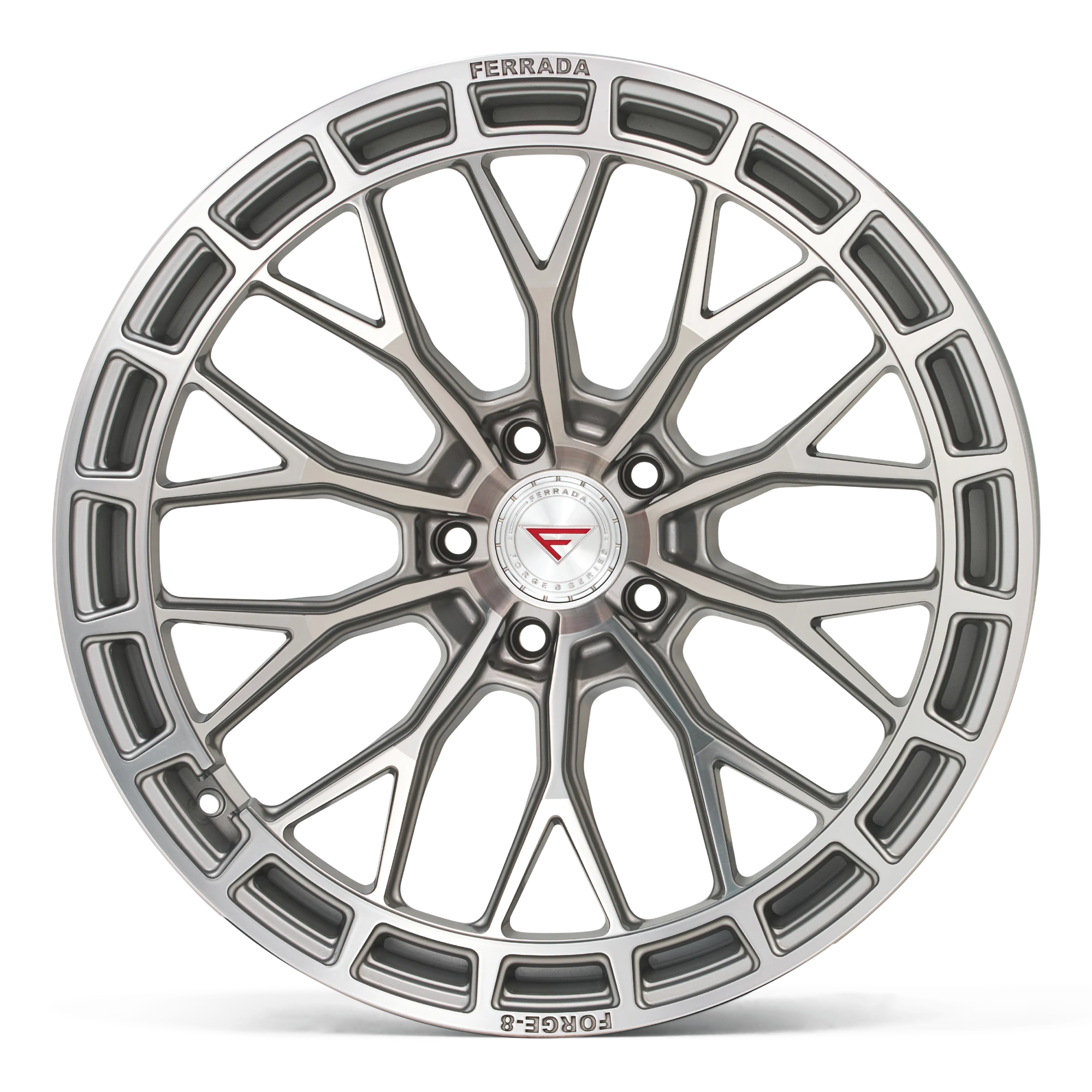 FERRADA FR12 Wheel Size 20 Machine Silver for Ford Mustang VI (S550) (2015 - 2017) - Imagen 3