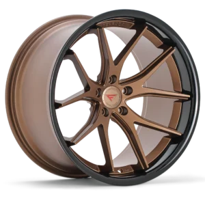 FERRADA FR2 Wheel Size 19 Matte Bronze with Gloss Black Lip