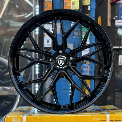 ROHANA RFC3 Wheel Rim Size 19 Matte Black with Gloss Black Lip