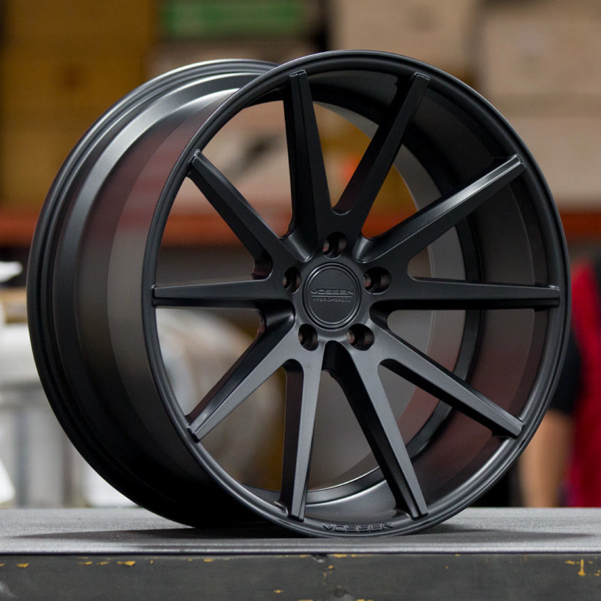 VOSSEN VFS1 Wheel Size 20 Satin Black (with Tires) - Image 3
