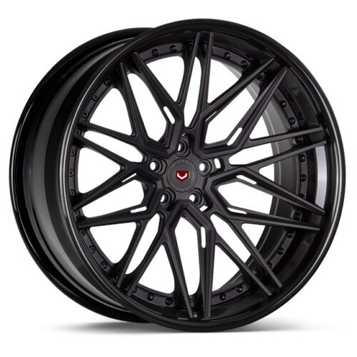 VOSSEN EVO-5 3-Piece Wheel Size 19 Satin Black with Midnight Smoke