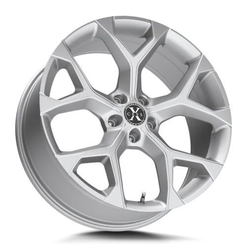 XCess 5 Flake Size 20 Inch Silver Machined