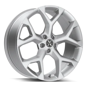 XCess 5 Flake Size 20 Inch Silver Machined