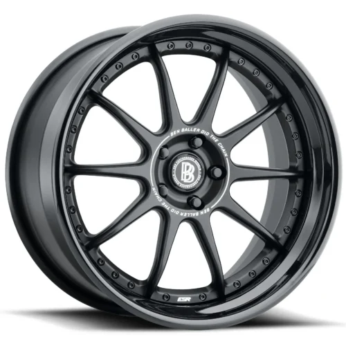 ESR BEN BALLER BB42 Size 19 Matte Black with Gloss Black Lip