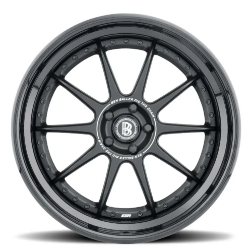 ESR BEN BALLER BB42 Size 19 Matte Black with Gloss Black Lip