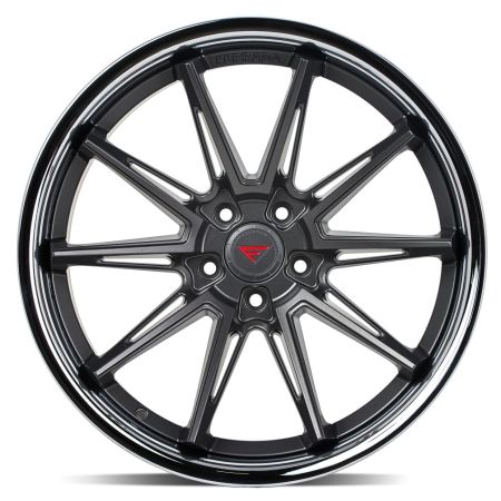 FERRADA CM2 Wheel Rim Size 20 Inch Matte Graphite with Chrome Lip