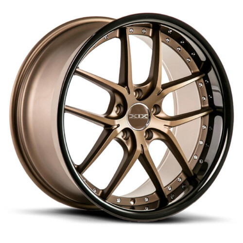 XIX X61 Wheels Rims Size 20 Matte Bronze with Gloss Black Lip
