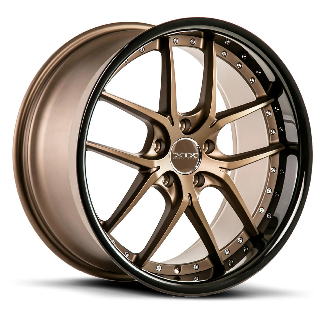 XIX X61 Wheels Rims Size 20 Matte Bronze with Gloss Black Lip