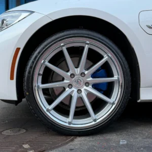 PEGASUS FF35 Wheels Rim Size 22 Brushed Silver with Machine Lip