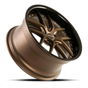 XIX X61 Wheels Rims Size 20 Matte Bronze with Gloss Black Lip