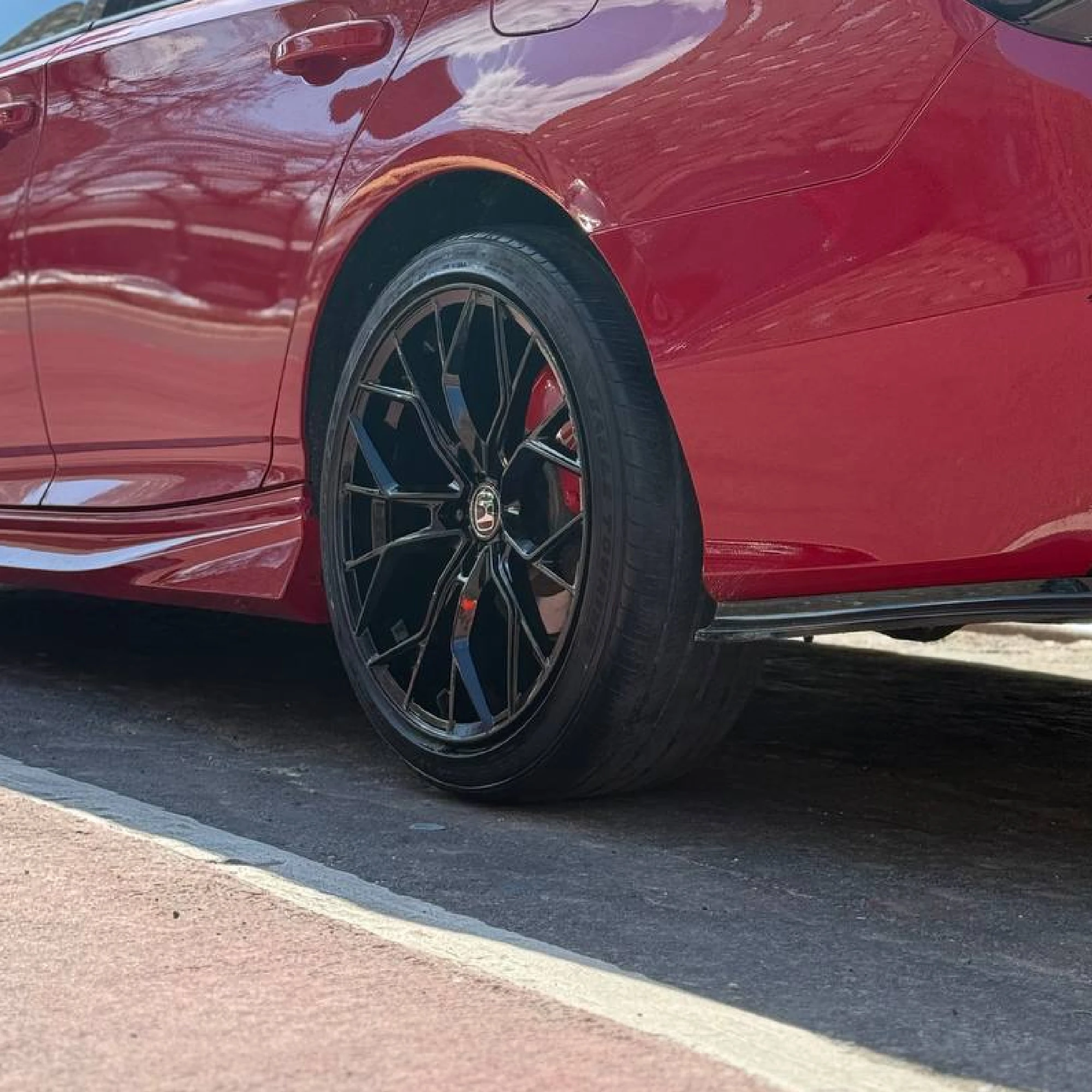 P-5553 Si-03 Wheel Rim Size 19 Gloss Black - Image 4