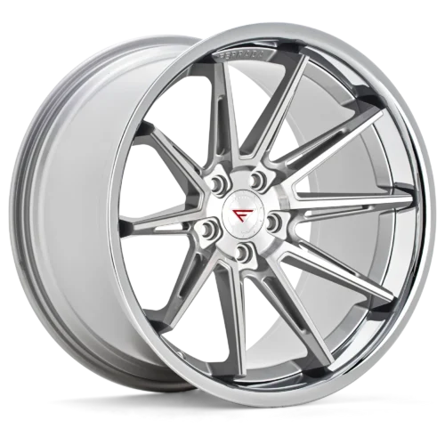 FERRADA CM2 Wheels Size 20 Machine Silver w/ Chrome Lip (for Honda CR-V 2017-2026)