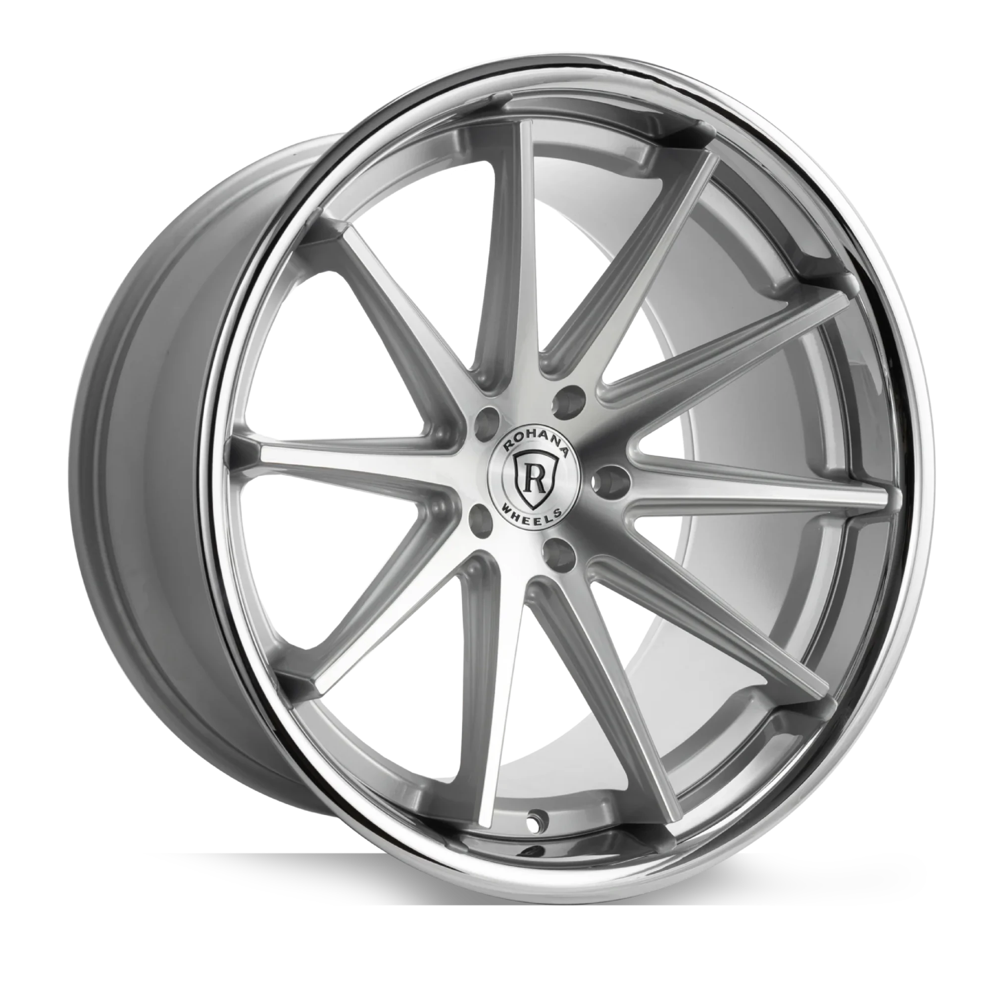 ROHANA RFC10 Wheel Rim Size 19 Machine Silver