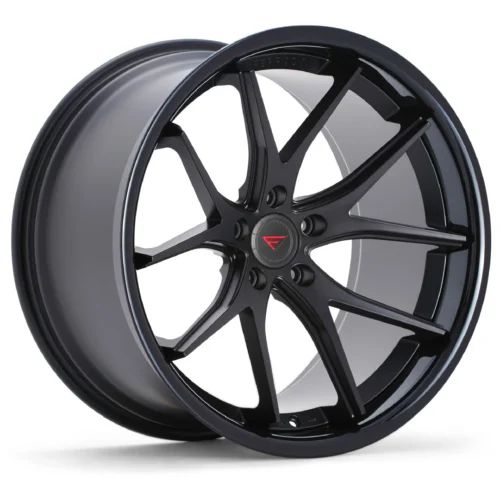 FERRADA FR2 Wheels Size 20 Matte Black with Gloss Black Lip