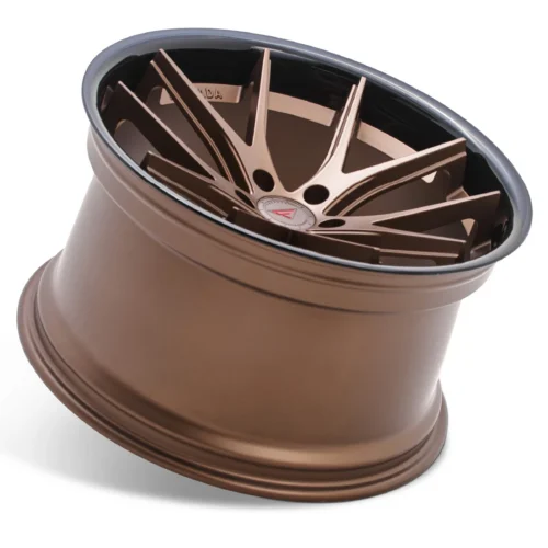 FERRADA FR2 Wheels Size 20 Matte Bronze with Gloss Black Lip