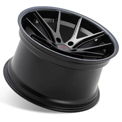 FERRADA FR2 Wheels Size 20 Matte Black with Gloss Black Lip