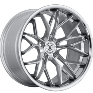 ROHANA RFC3 Size 20 Machine Silver with Chrome Lip