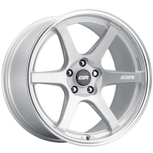 ESR AP6 Wheel Rim Size 19 Inch Hyper Silver W/ Machine Lip