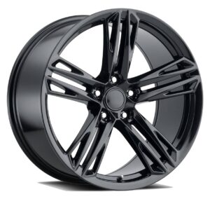 CHEVROLET TRAVERSE Custom Wheels Rims Size 22 Inches Gloss Black