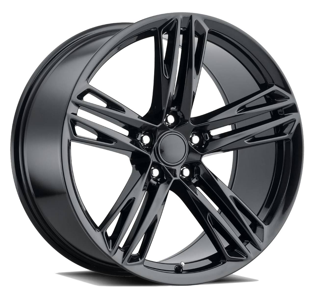 CHEVROLET TRAVERSE Custom Wheels Rims Size 22 Inches Gloss Black