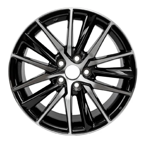 Toyota Wheels Rims Size 17 Gloss Black Machine Face