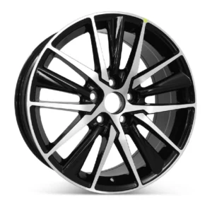 Toyota Wheels Rims Size 17 Gloss Black Machine Face