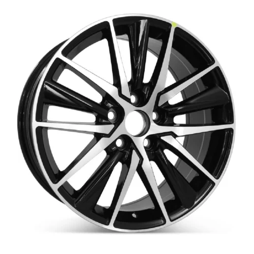 Toyota Wheels Rims Size 17 Gloss Black Machine Face