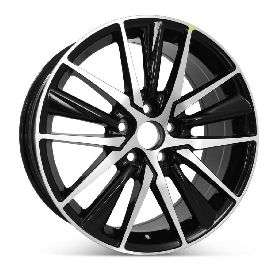Toyota Wheels Rims Size 17 Gloss Black Machine Face
