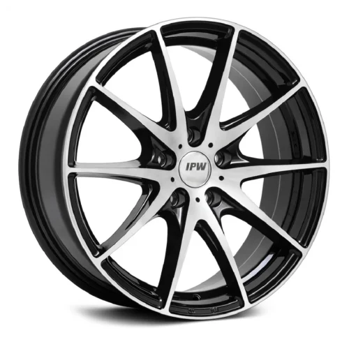 IPW 1003 Wheels Rims Size 17 Gloss Black Machine Face