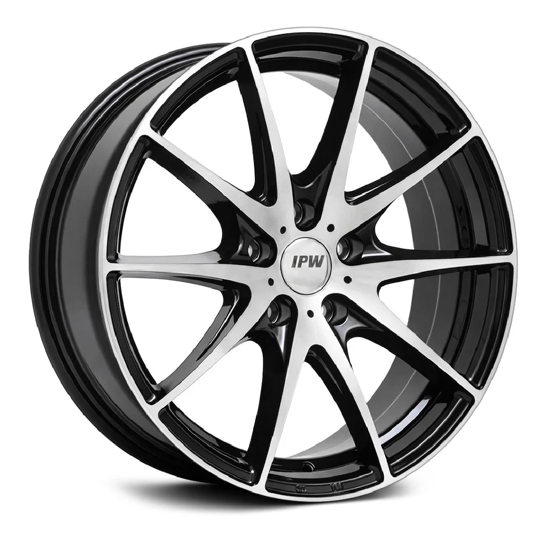 IPW 1003 Wheels Rims Size 17 Gloss Black Machine Face