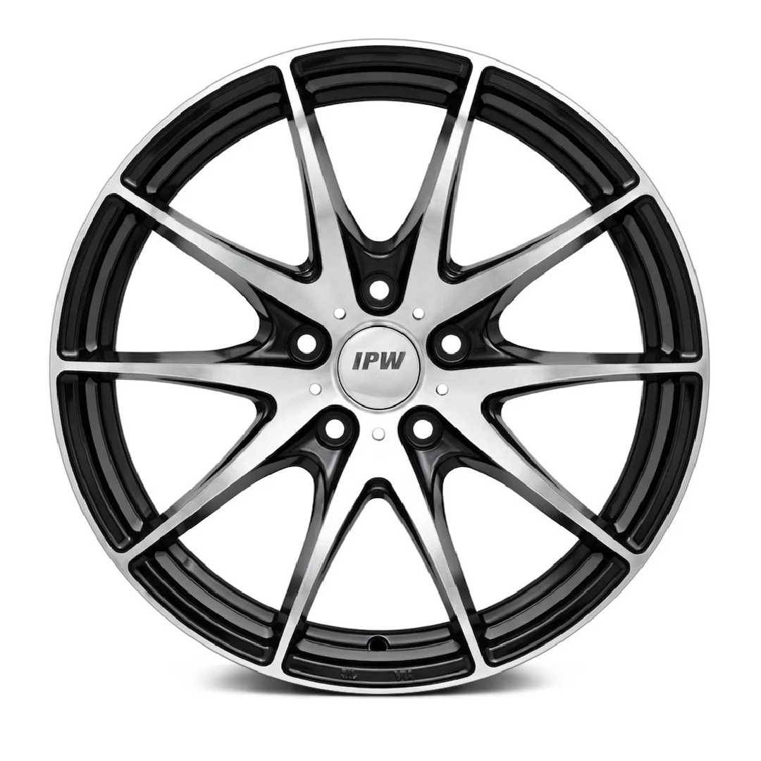IPW 1003 Wheels Rims Size 17 Gloss Black Machine Face - Image 2