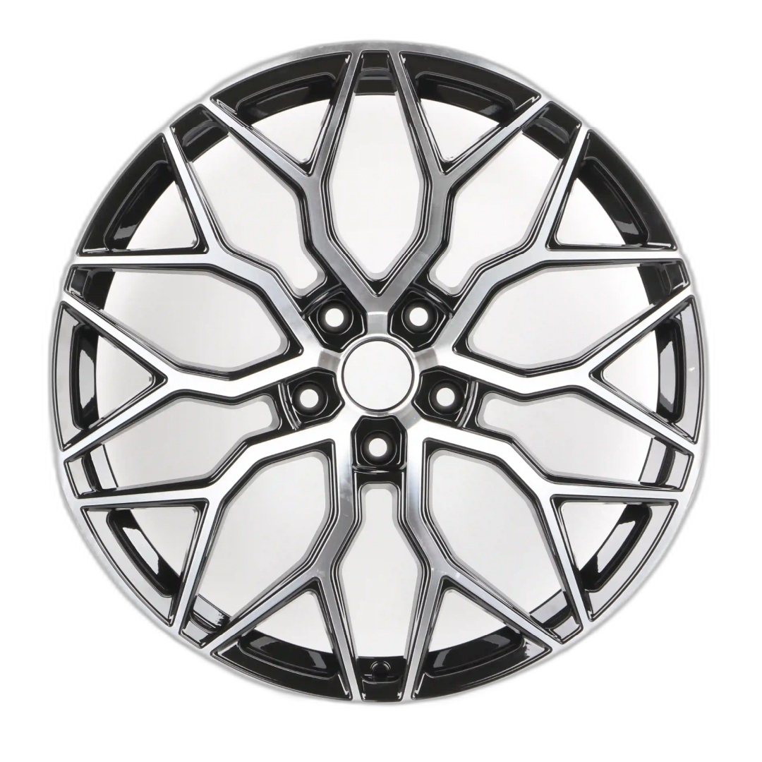 IPW W028 Wheels Rims Size 17 Gloss Black Machine Face - Image 2