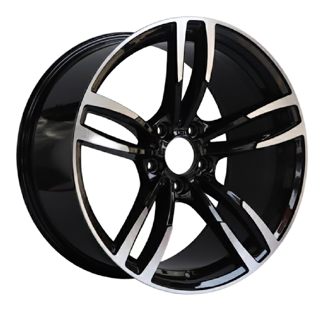 IPW W1121 Wheels Rims Size 17 Gloss Black Machine Face
